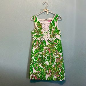 Lilly Pulitzer Rosie Shift Dress Pink Elephants 6